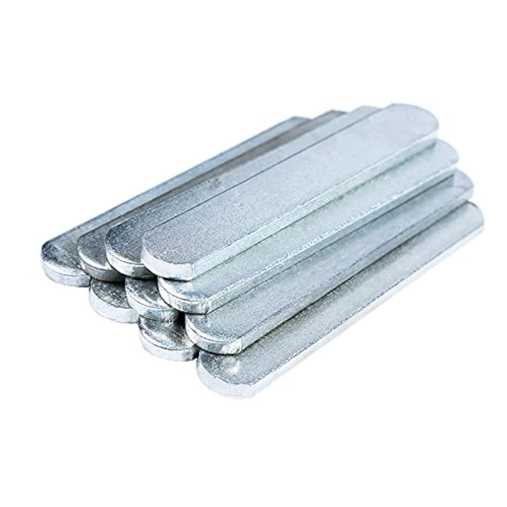 8PCS Steel Plates for Weighted Vest Loading Leg Guards, Strength Training Weight Steel Plate Adjustable Round Head Rustproof