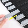 8PCS Steel Plates for Weighted Vest Loading Leg Guards, Strength Training Weight Steel Plate Adjustable Round Head Rustproof view 3
