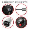 Micro Gainz GymPin Weight Stack Extender Pin for Cable Machine & Home Gym, Designed for Weight Lifting & Strength Training Allowing Additional Olympic Weight Plates, Made in The USA (Size 3/8") view 4