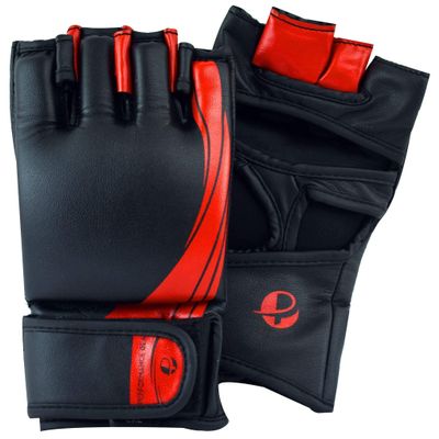 Ultimate - Performance Series - MMA Fight Gloves - Boxing Muay Thai Training & Fight (Red, L/XL)