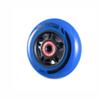 Rollerex VXT500 Inline Skate Wheels  2-Pack (Optional Bearings, Spacers and Washers) - Durable Replacement Roller Blade Wheels for Indoor & Outdoor Skating (Deep Sea Blue, 76mm) view 2
