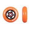 Rollerex VXT500 Inline Skate Wheels  2-Pack (Optional Bearings, Spacers and Washers) - Durable Replacement Roller Blade Wheels for Indoor & Outdoor Skating (Sunrise Orange, 76mm) view 1