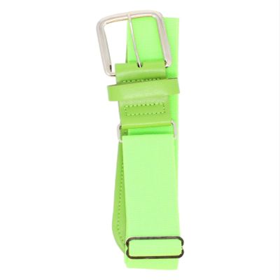 MadSportsStuff Performance Baseball Softball Belt (Youth, Neon Green)