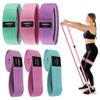 STANDROCK Fabric Resistance Bands for Working Out, 3 and 4 Levels Booty Bands Long Resistance Bands for Women and Men | Elastic Bands for Exercise Bands Resistance Workout Bands Resistance view 1