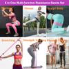STANDROCK Fabric Resistance Bands for Working Out, 3 and 4 Levels Booty Bands Long Resistance Bands for Women and Men | Elastic Bands for Exercise Bands Resistance Workout Bands Resistance view 2