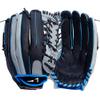PHINIX 14" Slowpitch All Pigskin Softball Gloves (Gray & Black) view 1