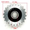KHJK CHFENG-GG Steel Gears 22 Teeth 48mm for Electrical Motor Bicycle Wheel Spur Gear 12mm Bore for Electronic Bike Tricycle Replacement Iron (Hole Diameter : 12mm, Number of Teeth : 22 Teeth) view 2