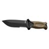 Custom Engraved Gerber Strongarm Coyote Brown Serrated Edge Fixed Blade Knife view 2