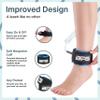 BPS 'Storm' Premium Coiled SUP Paddle Board Leash with Waterproof Waist Bag - 10 Foot Surfboard Leash with Triple Rail Savers and Double Stainless Steel Swivels (Koru Light Blue) view 4