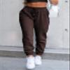 Waitfairy Sweatpants Women - Joggers for Women High Waist Baggy Sweat Pants for Womens Joggers with Pockets Cappuccino XL view 3