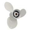 ARKDOZA Boat Propeller 9 1/4x11 Fit for Yamaha Outboard 9.9HP-15HP 3 Blades Aluminum Prop 8 Tooth Propel RH OEM NO: 63V-45943-00-EL 9.25x11 view 1