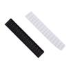 YUPPIE TONE Corset Bra Extender Women's Elastic Bra Extender 12-16 Hook 3/4 Inch Spacing 2pcs Black + White view 1