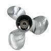 ARKDOZA Boat Propeller 11 1/8x13 Fit for Yamaha Outboard 40HP-55HP 3 Blades Stainless Steel Prop SS 13 Tooth Propel RH OEM NO: 69W-45945-00-EL 11.125x13 view 3