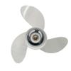ARKDOZA Boat Propeller 8 1/2x8 1/2 Fit for Yamaha Outboard 6HP-8HP 3 Blades Aluminum Prop 7 Tooth Propel RH OEM NO: 6G1-45941-00-EL 8.5x8.5 view 1