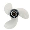 ARKDOZA Boat Propeller 8 1/2x8 1/2 Fit for Yamaha Outboard 6HP-8HP 3 Blades Aluminum Prop 7 Tooth Propel RH OEM NO: 6G1-45941-00-EL 8.5x8.5 view 3