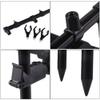 DKEKE Carp Fishing Rod Pod Stand Holder Fishing Pole Pod Stand Fishing Holder Fishing Tackle Fishing Accessory DKEKE (Color : Burgundy) view 4