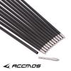 28 Inch Arrow 1100 Spine Arrow Target Practice Arrow Hunting Arrow Carbon Arrows Compound Bow Recurve Bow Adult Youth Archery Indoor Outdoor Shooting Bullet Tip 12pc view 3