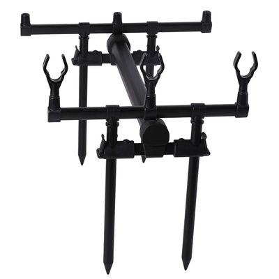 DKEKE Carp Fishing Rod Pod Stand Holder Fishing Pole Pod Stand Fishing Holder Fishing Tackle Fishing Accessory DKEKE (Color : White)