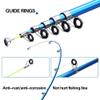 DKEKE 1.0m1.5m Mini Telescopic Rod Reel Seat EVA Handle Spinning Fishing Rod Fishing Tackle DKEKE (Color : Black, Length : 1.5m) view 3