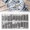 1.3Mm/1.4Mm 826Mm Stainless Steel Watch Band Pins, Watch Band Link Cotter Pins Spring Bars Tools, 300Pcs Watch Bracelet Pin Friction Assortment Watch Repairing Accessories view 3