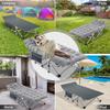 ABORON Camping Cot for Adults, Folding Sleeping Cot with Mattress, 500 lb Capacity Heavy Duty Outdoor Folding Sleeping Bed, Portable Cot Bed for Camping, Indoor Guest Use, Home & Travel view 3