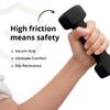 Portzon 10 Colors Options Compatible with Set of 2 Neoprene Dumbbell,1-15 LB, Anti-Slip, Anti-roll, Hex Shape view 3