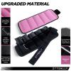 Adjustable Ankle Weights 1-5/10/15/20LBS Pair with Carry Bag - Breathable Fabrics, Reflective Trim - Strength Training Leg Wrist Arm Ankle Walking Weights Sets for Women Men Kids (Pink, 20-lb pair (10 lbs each)) view 2