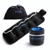 Adjustable Ankle Weights 1-5/10/15/20LBS Pair with Carry Bag - Breathable Fabrics, Reflective Trim - Strength Training Leg Wrist Arm Ankle Walking Weights Sets for Women Men Kids view 1