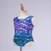 Moily Kdis Girls Camisole Gymnastics Leotards Criss Cross Back Ballet Dance Athletic Tank Tops Colorful Fish Scales 14 Years view 4