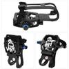 Thinvik Pedals with Toe Cage for SPD Cleats & Regular Shoes - Dual Sided Exercise Pedals Compatible with Shimano SPD 9/16'' Spindle for Peloton/Indoor Cycling view 3