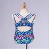 iiniim Kids Girls Sunsuit One-Piece Swimsuit Criss Cross Backless Rash Guard Swimwear Beachwear Bodysuit Colorful Leopard 14 Years view 4