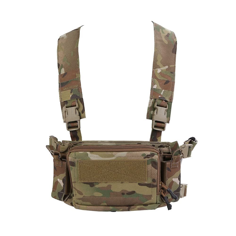 EMERSONGEAR D3CR Micro Chest Vest,Mini Style,Compatible with Chest Strap/Tac Backpack/Tac Vest,Unisex