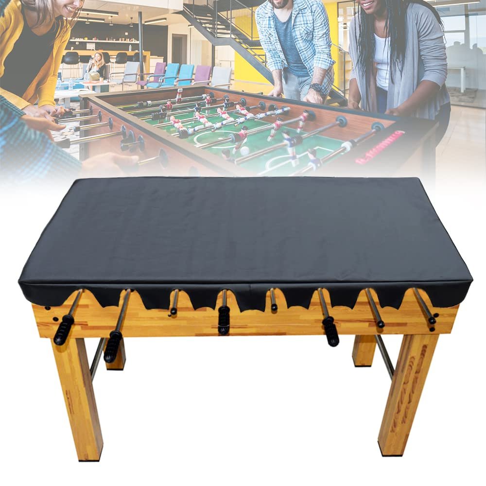 Foosball Table Cover - 210D Waterproof Billiard Soccer Protector Game Accessories, Fit for 56"L Foosball Table