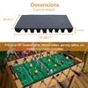 Foosball Table Cover - 210D Waterproof Billiard Soccer Protector Game Accessories, Fit for 56"L Foosball Table view 3
