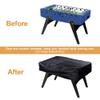 Foosball Table Cover - 210D Waterproof Billiard Soccer Protector Game Accessories, Fit for 63"L Foosball Table view 2