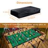 Foosball Table Cover - 210D Waterproof Billiard Soccer Protector Game Accessories, Fit for 63"L Foosball Table view 3