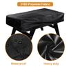 Foosball Table Cover - 210D Waterproof Billiard Soccer Protector Game Accessories, Fit for 63"L Foosball Table view 4