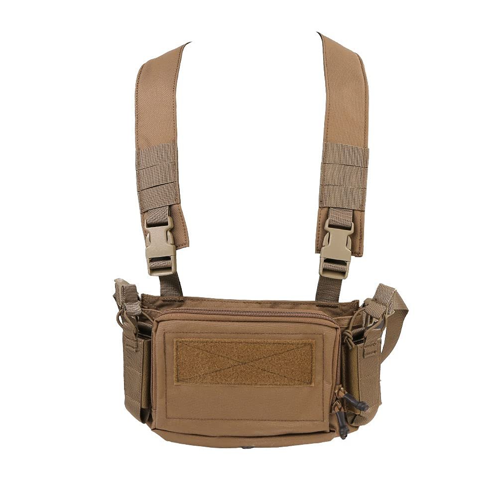 EMERSONGEAR D3CR Micro Chest Vest,Mini Style,Compatible with Chest Strap/Tac Backpack/Tac Vest,Unisex