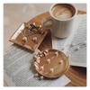 Gisela Luxury Gold Jewellery Dish Trinket Tray Stand Exquisite Resin Organizer (Round) view 1