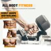 Portzon 8 Colors Options Compatible with Set of 2 Rubber Dumbbell Weight, Anti-Slip, Anti-roll, Hex Shape view 4