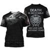 WDBAYXH Norse Viking 3D Print Tank Top Set, Fenrir Wolf Sleeveless Tee, Summer Mesh Quick Dry Workout T-Shirts Fitness Vest Athletic Shorts, Celtic Pagan Streetwear Tops,T Shirts,4XL view 1