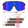 Living out your qool time Polarized Shield Cycling Sunglasses for Men and Women Volleyball Running Golfing MTB Padel Tennis 118 view 2