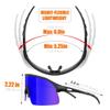 Living out your qool time Polarized Shield Cycling Sunglasses for Men and Women Volleyball Running Golfing MTB Padel Tennis 118 view 3