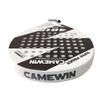 Froiny Racket Beach Tennis Carbon Glass Fiber Men Women Beach Sport Tennis Paddle Racket Professional Beach Racket with Cover Bag, White view 2