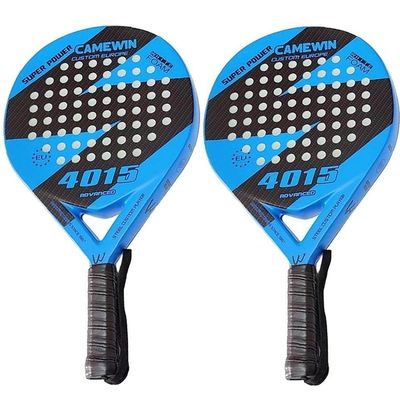 Beach Tennis Racket Carbon Fiber Grit Face with Eva Memory Foam Core Beach Tennis Racket