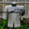 Nautical-Mart Medieval Knight Leather Pauldrons Reenactment - LARP Armor Costume view 1