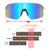 Living out your qool time Polarized shield wrap around Cycling Sunglasses Men Women Baseball ski Triathlon Volleyball Running pickleball Padel Tennis 118 view 2
