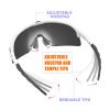 Living out your qool time Polarized shield wrap around Cycling Sunglasses Men Women Baseball ski Triathlon Volleyball Running pickleball Padel Tennis 118 view 4