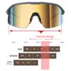 Living out your qool time Polarized Wrap Around shield cycling Sunglasses Men Women Golfing ski Triathlon Volleyball Running Baseball Padel Tennis 118 view 2