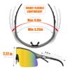 Living out your qool time Polarized Wrap Around shield cycling Sunglasses Men Women Golfing ski Triathlon Volleyball Running Baseball Padel Tennis 118 view 3